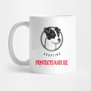 Adopting Protects Nature #1 Mug